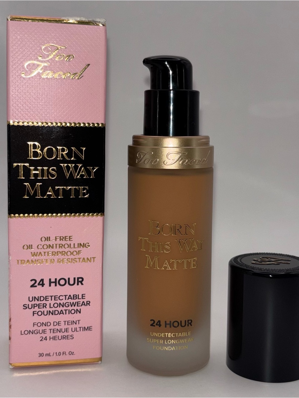 Too Faced Born This Way Matte 24 Hour Foundation Caramel NIB